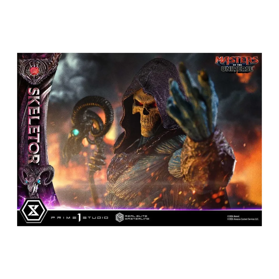 Prime 1 Studio - Skeletor Bonus Version - Masters of the Universe (2026) Real Elite Masterline 1/3