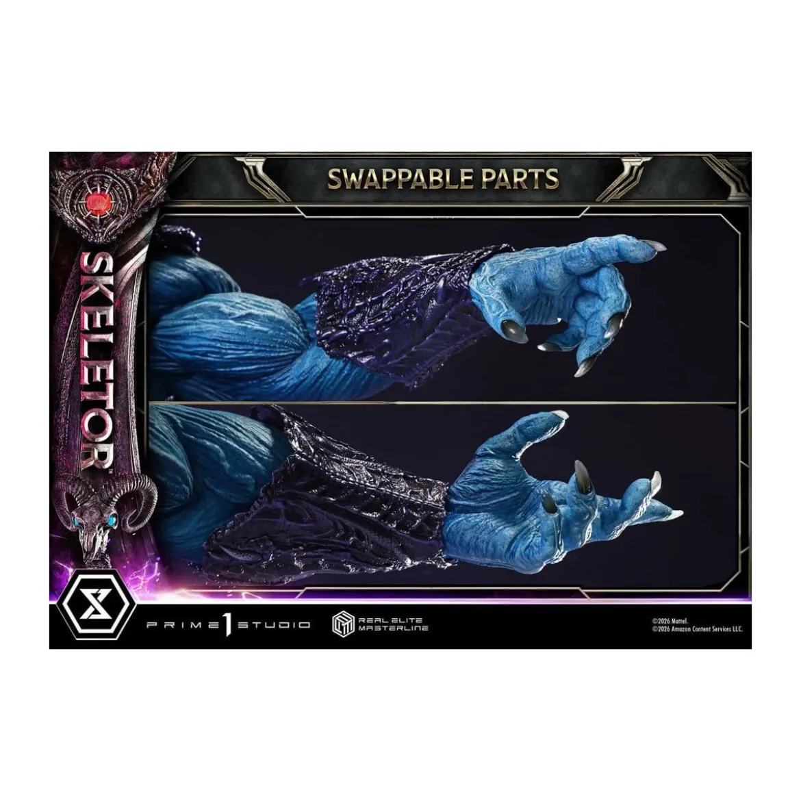 Prime 1 Studio - Skeletor Bonus Version - Masters of the Universe (2026) Real Elite Masterline 1/3