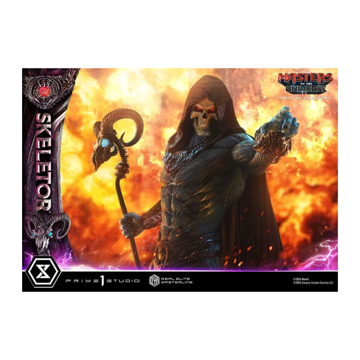 Prime 1 Studio - Skeletor Bonus Version - Masters of the Universe (2026) Real Elite Masterline 1/3