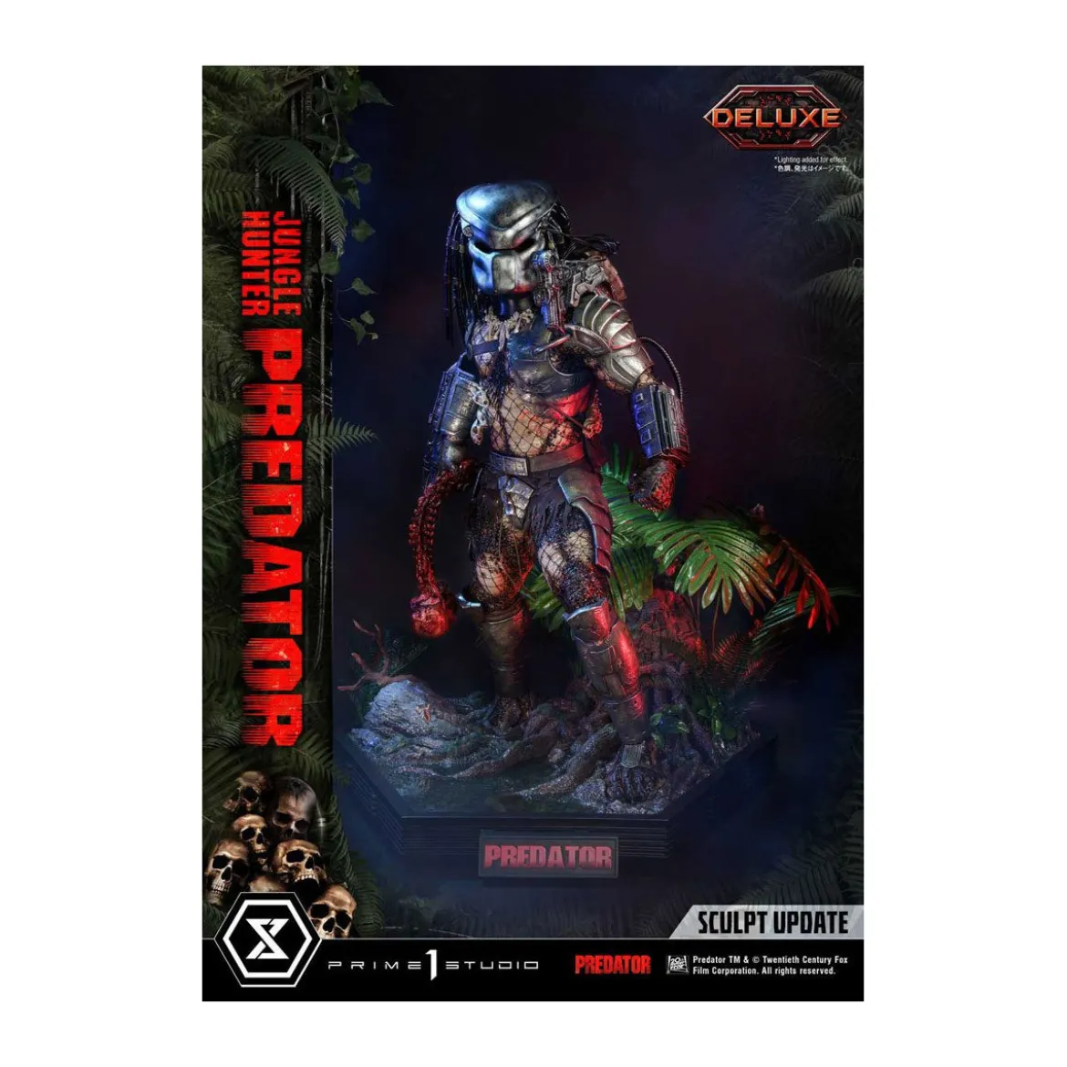 Prime 1 Studios - Museum Masterline 1/3 Jungle Hunter Predator Deluxe Bonus Version