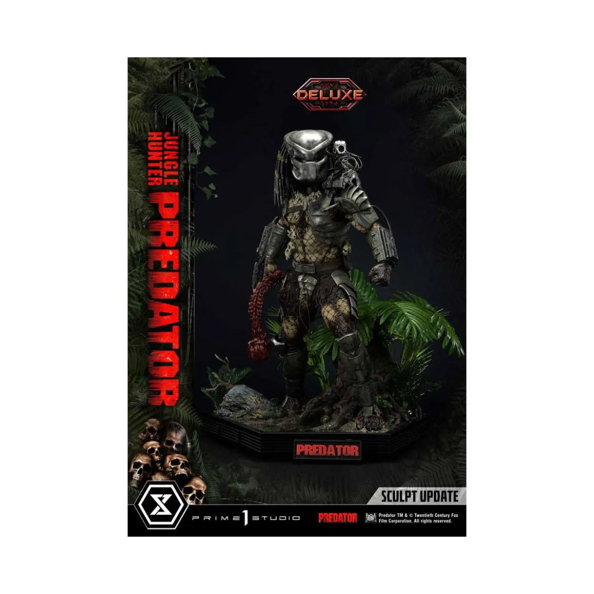 Prime 1 Studios - Museum Masterline 1/3 Jungle Hunter Predator Deluxe Bonus Version