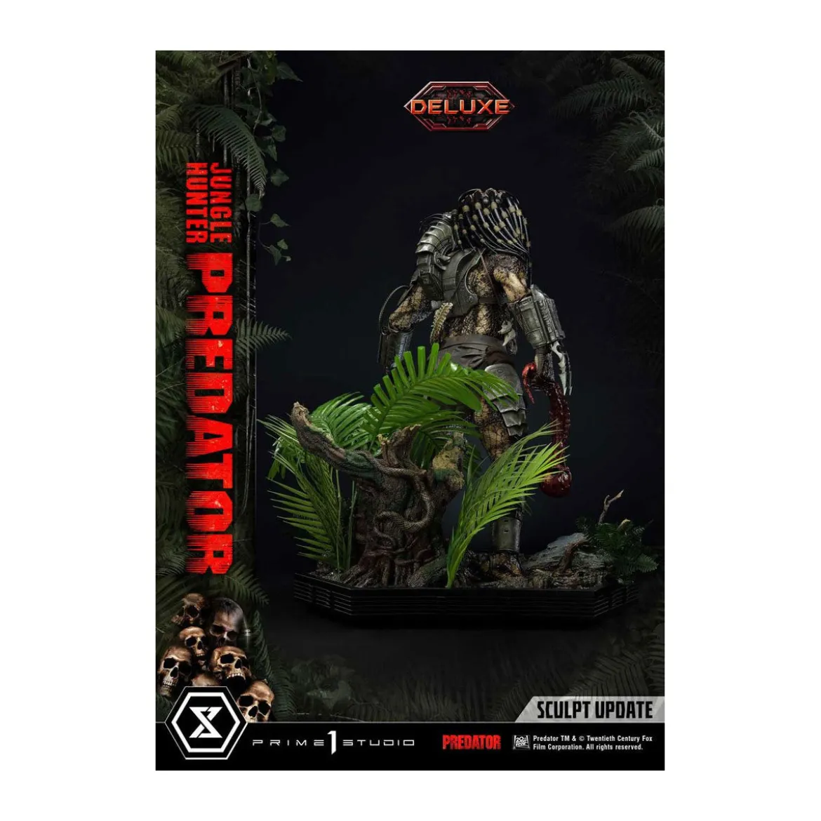 Prime 1 Studios - Museum Masterline 1/3 Jungle Hunter Predator Deluxe Bonus Version