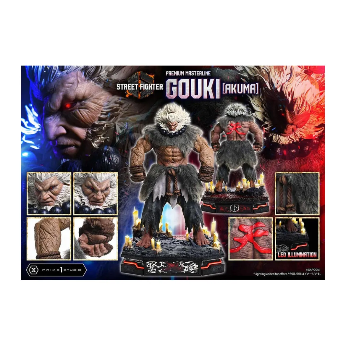 Prime 1 Studio - Street Fighter 6 - Akuma Regular Version Premium Masterline Series 1/4