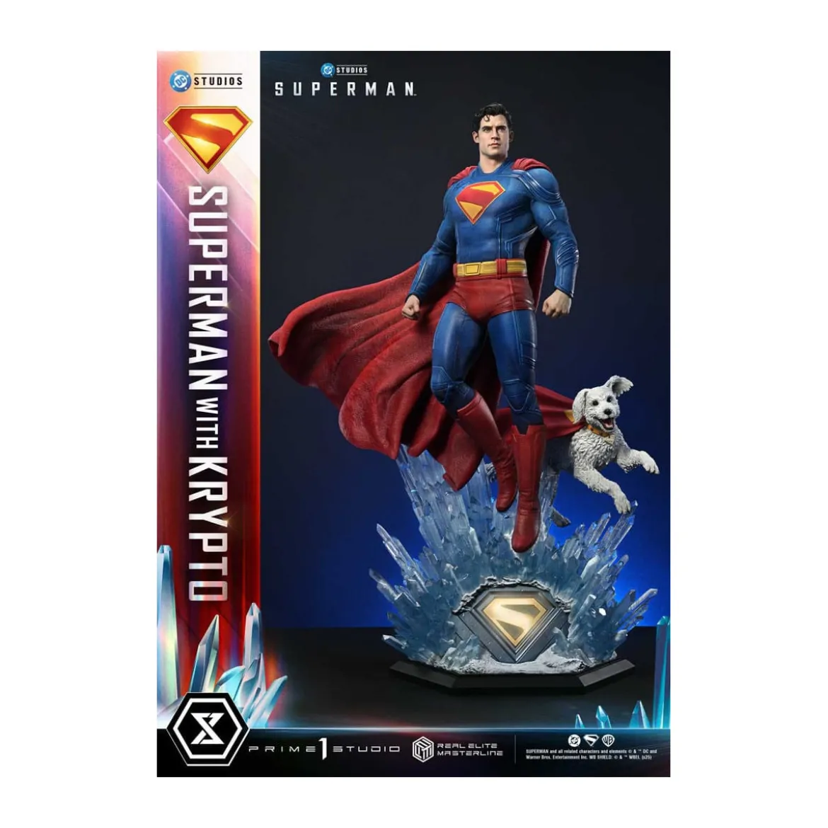 Prime 1 Studio - Superman with Krypto - Real Elite Masterline Series 1/3