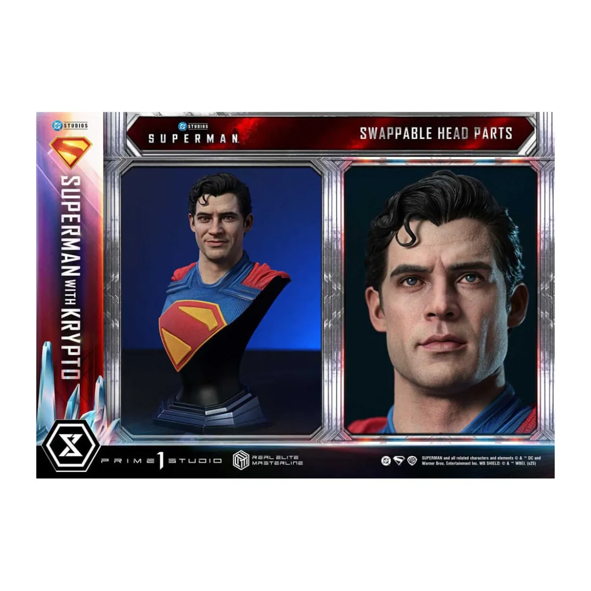 Prime 1 Studio - Superman with Krypto - Real Elite Masterline Series 1/3