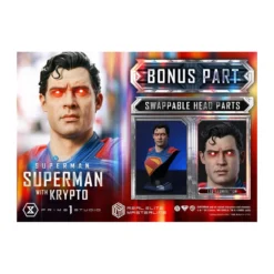 Prime 1 Studio - Superman with Krypto Bonus Version - Real Elite Masterline Series 1/3