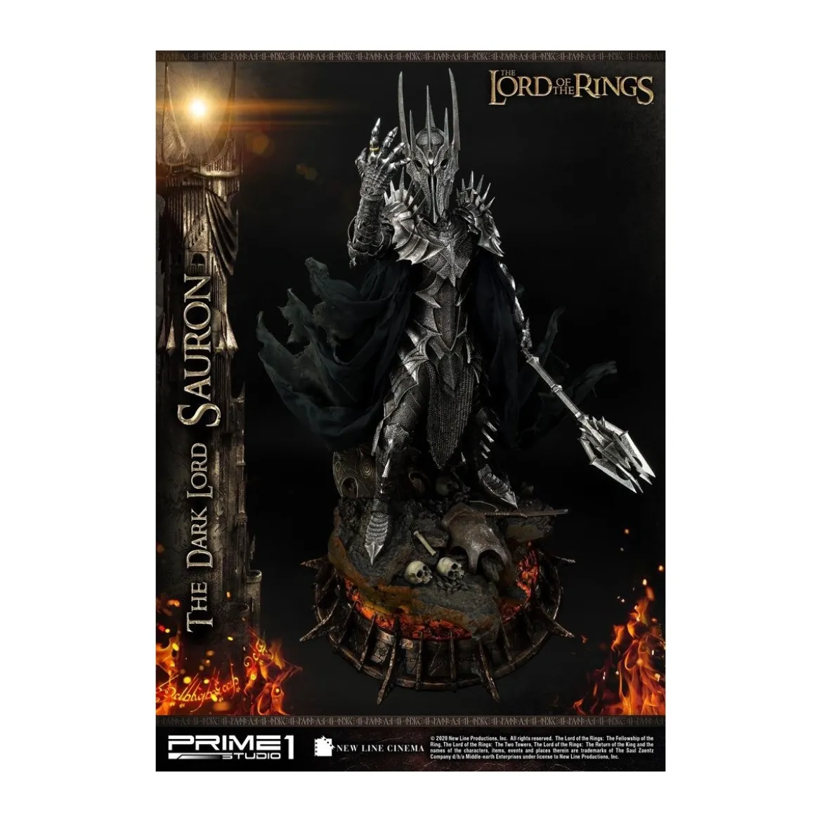 Prime 1 Studio - The Dark Lord Sauron Exclusive Version - LOTR - Depot vente