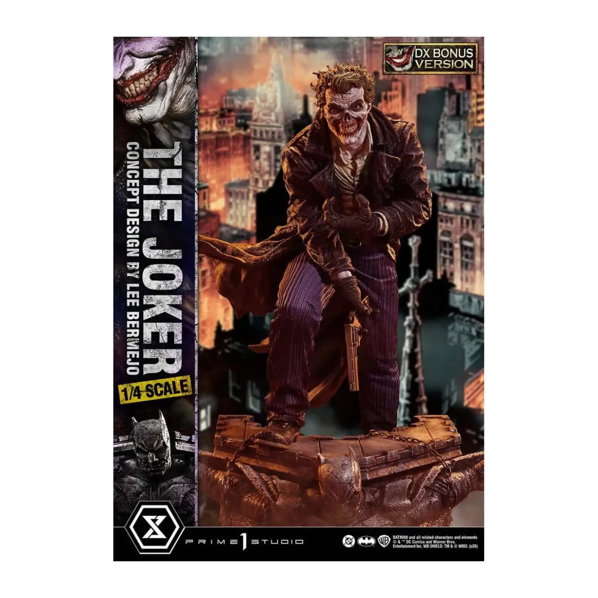 Prime 1 Studio - The Joker (Concept Design by Lee Bermejo) DX Bonus Version - Ultimate Premium Masterline Series 1/4