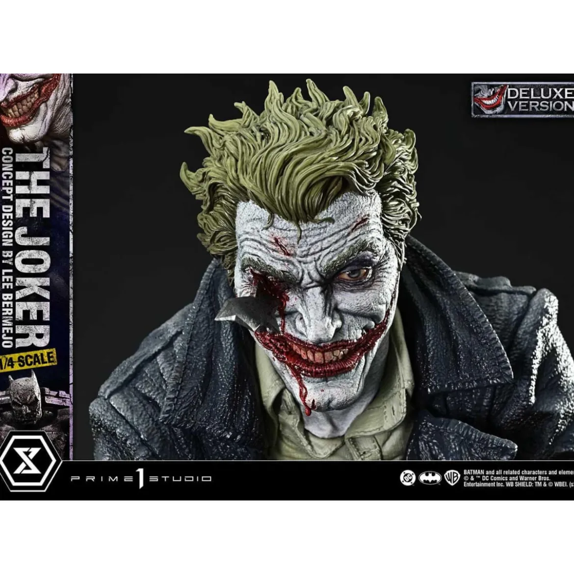 Prime 1 Studio - The Joker (Concept Design by Lee Bermejo) DX Bonus Version - Ultimate Premium Masterline Series 1/4