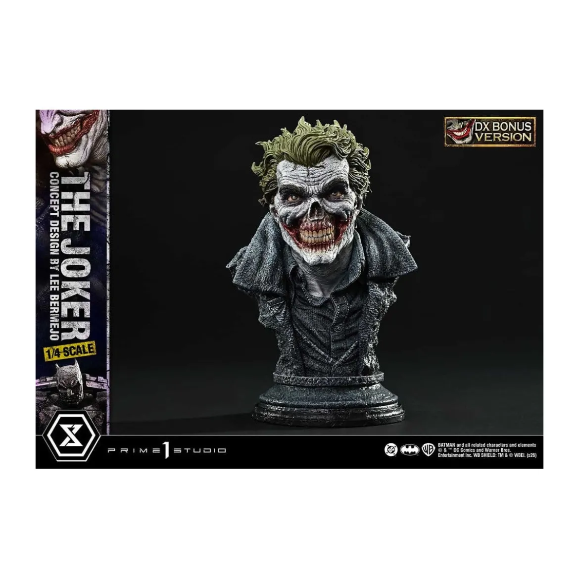 Prime 1 Studio - The Joker (Concept Design by Lee Bermejo) DX Bonus Version - Ultimate Premium Masterline Series 1/4