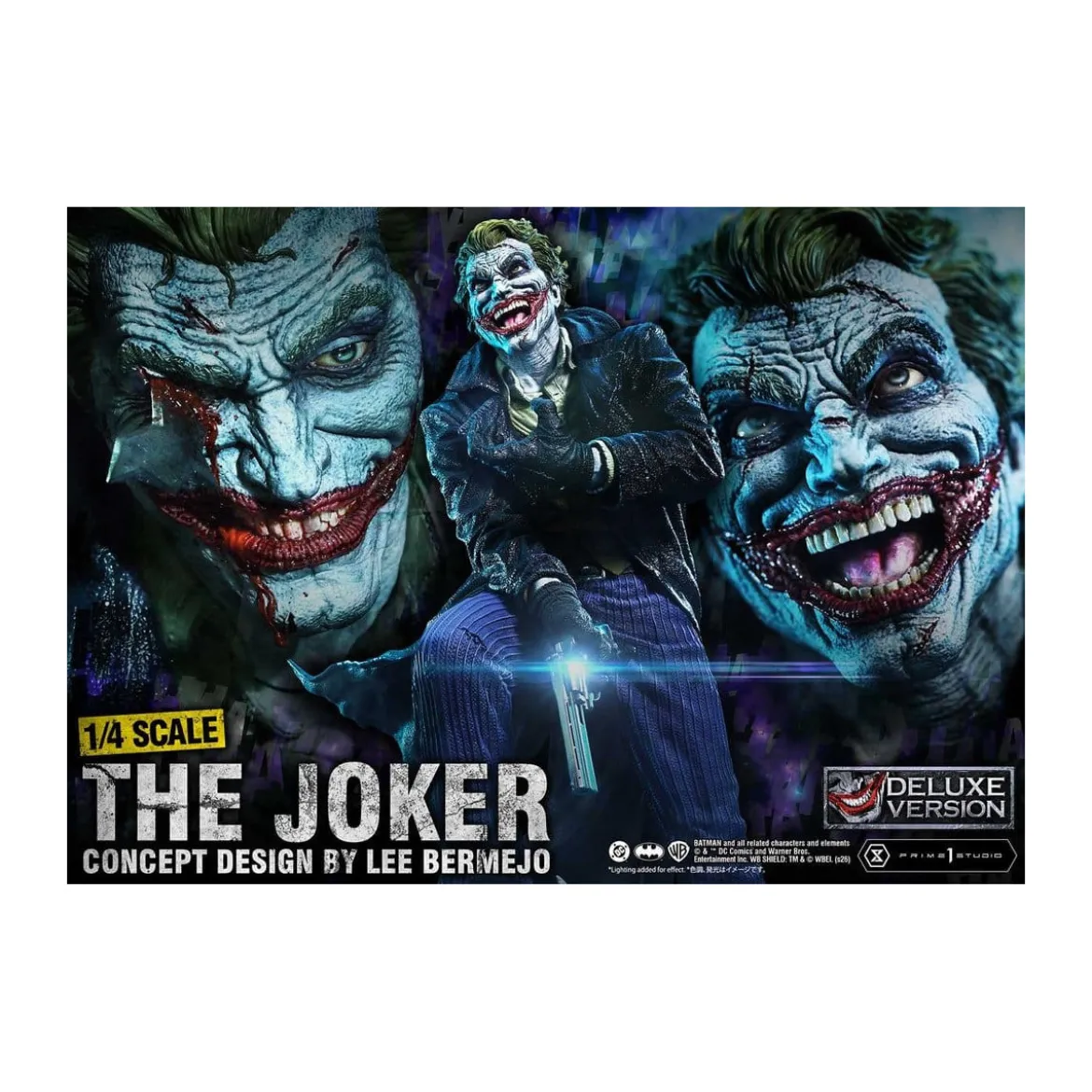 Prime 1 Studio - The Joker (Concept Design by Lee Bermejo) DX Bonus Version - Ultimate Premium Masterline Series 1/4