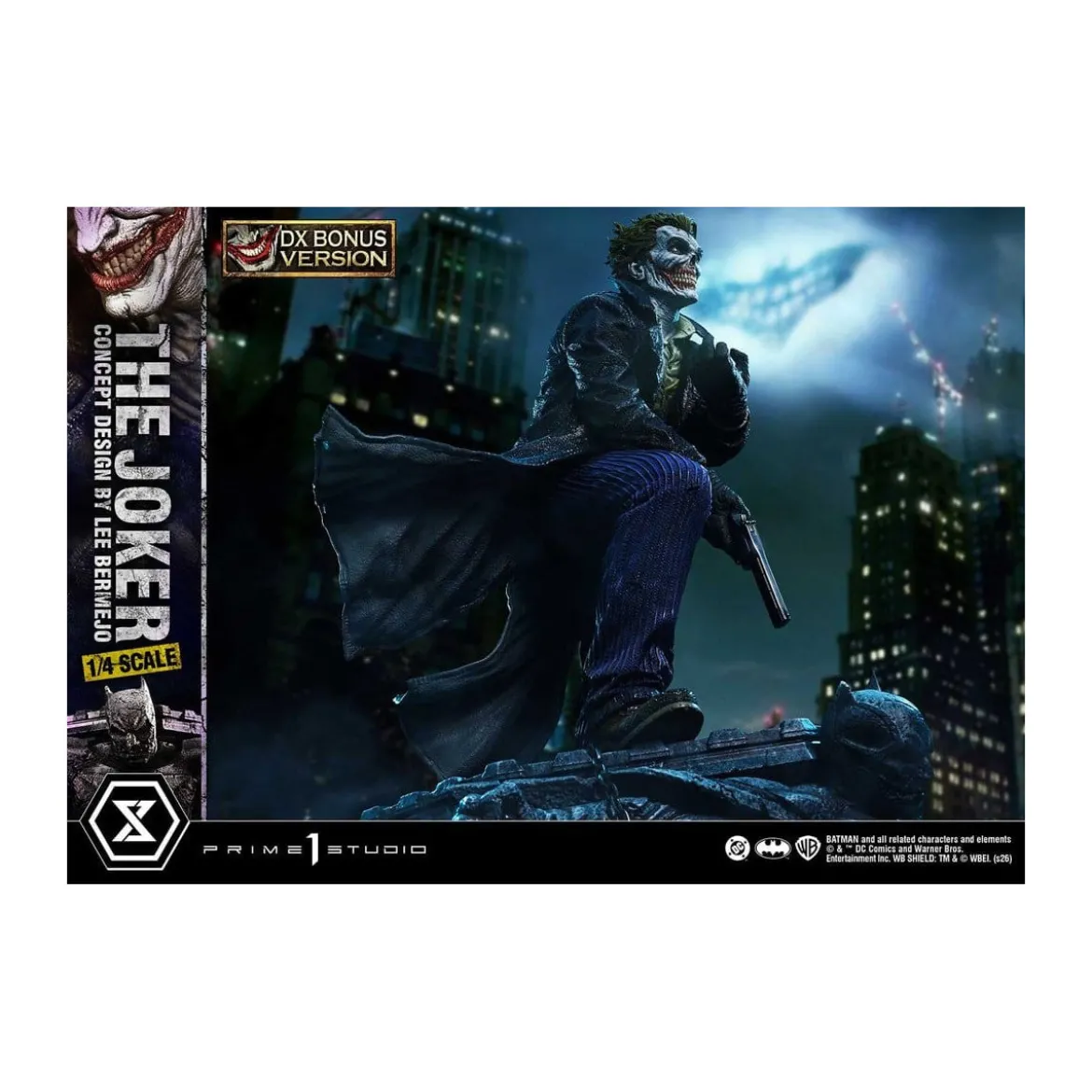 Prime 1 Studio - The Joker (Concept Design by Lee Bermejo) DX Bonus Version - Ultimate Premium Masterline Series 1/4