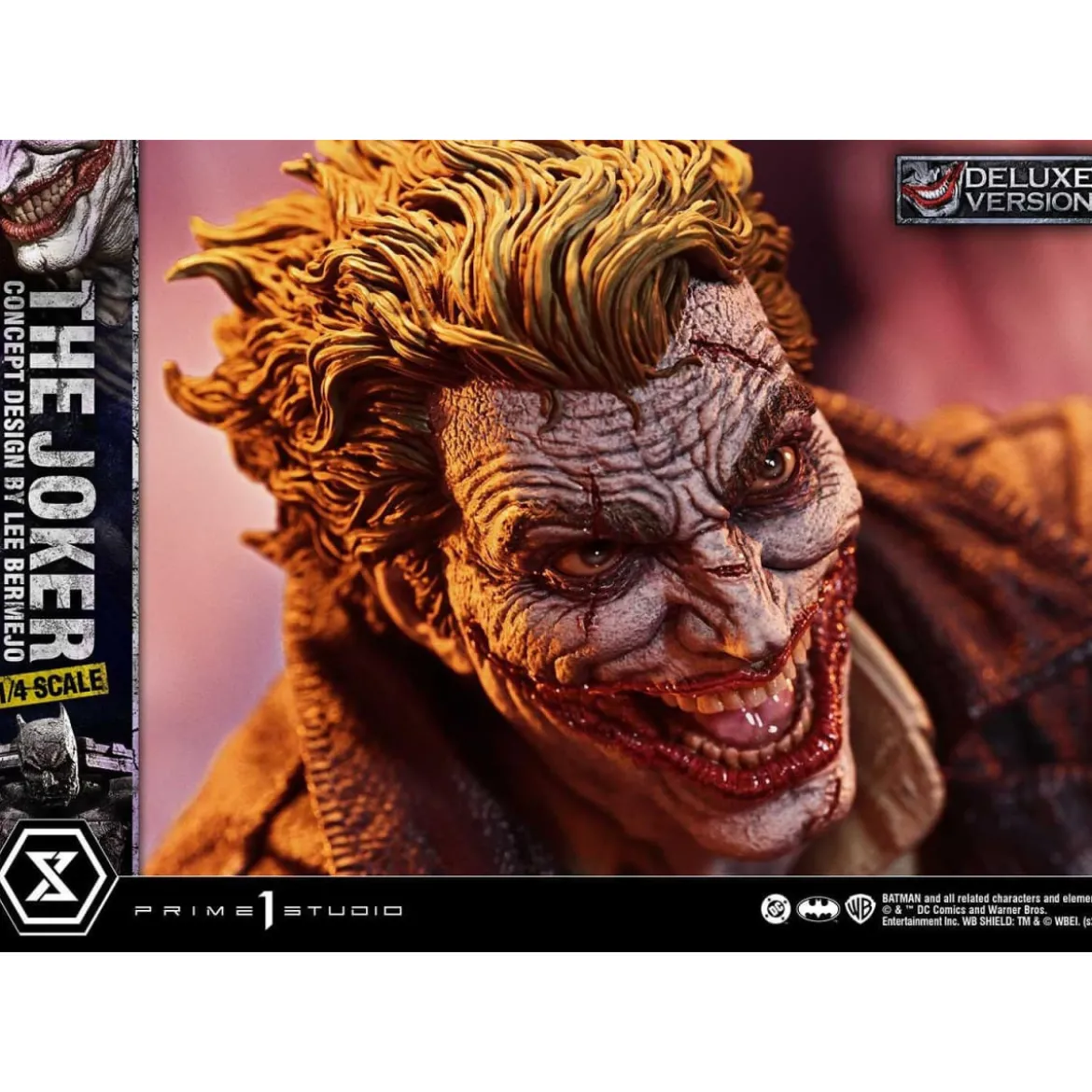 Prime 1 Studio - The Joker (Concept Design by Lee Bermejo) DX Bonus Version - Ultimate Premium Masterline Series 1/4