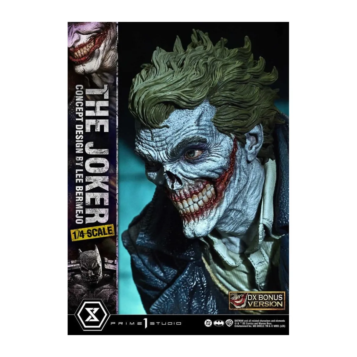 Prime 1 Studio - The Joker (Concept Design by Lee Bermejo) DX Bonus Version - Ultimate Premium Masterline Series 1/4