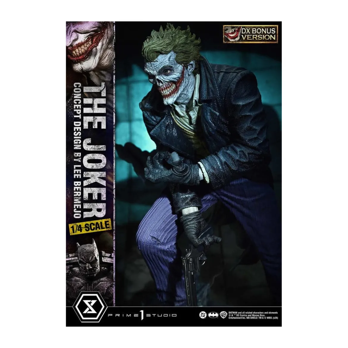 Prime 1 Studio - The Joker (Concept Design by Lee Bermejo) DX Bonus Version - Ultimate Premium Masterline Series 1/4