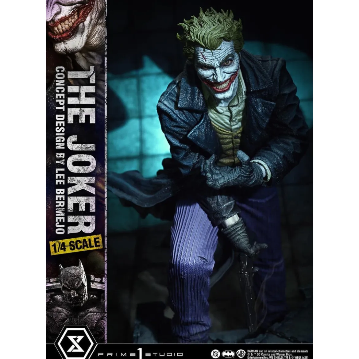 Prime 1 Studio - The Joker (Concept Design by Lee Bermejo) DX Bonus Version - Ultimate Premium Masterline Series 1/4