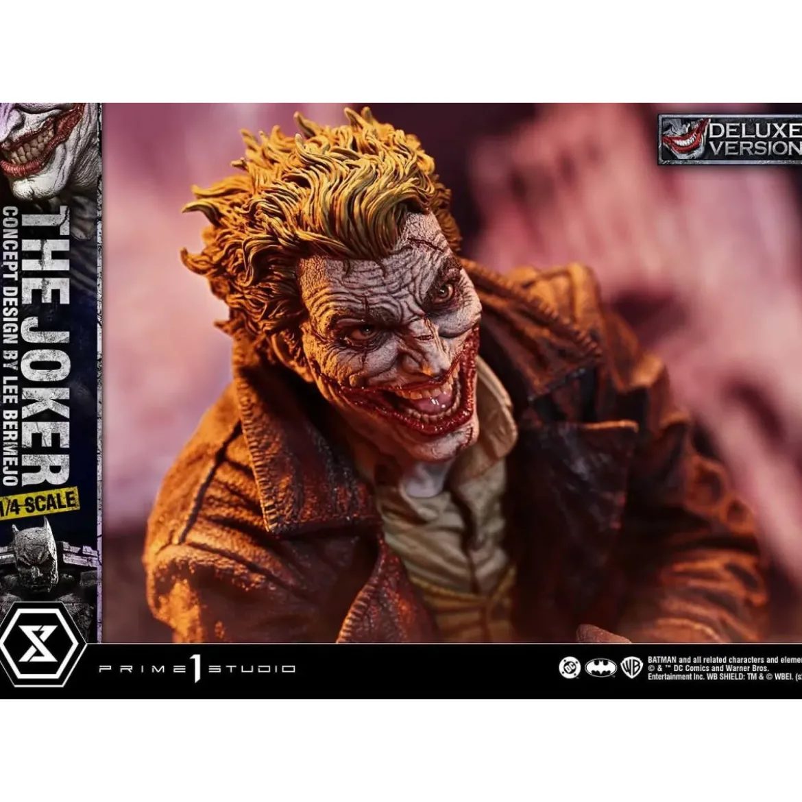 Prime 1 Studio - The Joker (Concept Design by Lee Bermejo) DX Bonus Version - Ultimate Premium Masterline Series 1/4