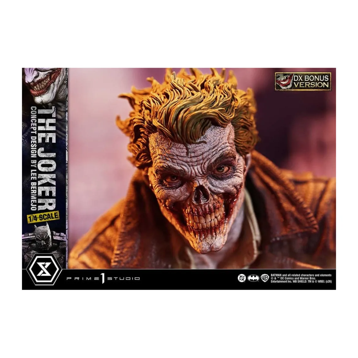Prime 1 Studio - The Joker (Concept Design by Lee Bermejo) DX Bonus Version - Ultimate Premium Masterline Series 1/4