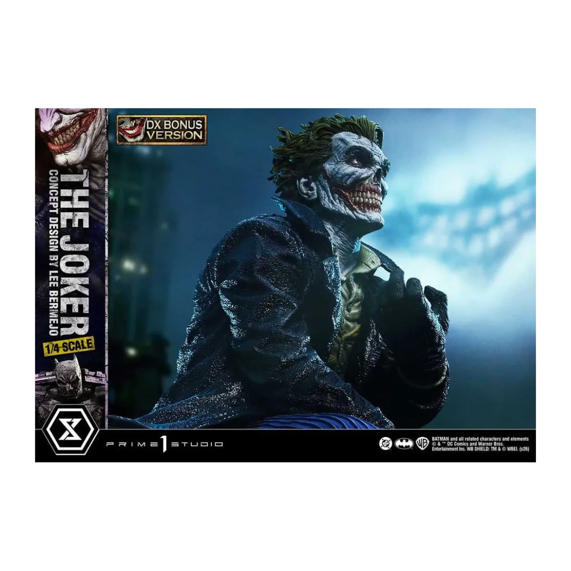 Prime 1 Studio - The Joker (Concept Design by Lee Bermejo) DX Bonus Version - Ultimate Premium Masterline Series 1/4