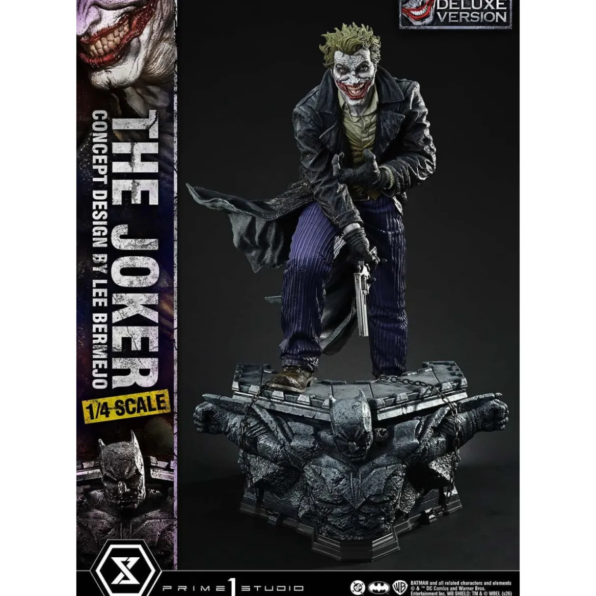 Prime 1 Studio - The Joker (Concept Design by Lee Bermejo) DX Bonus Version - Ultimate Premium Masterline Series 1/4
