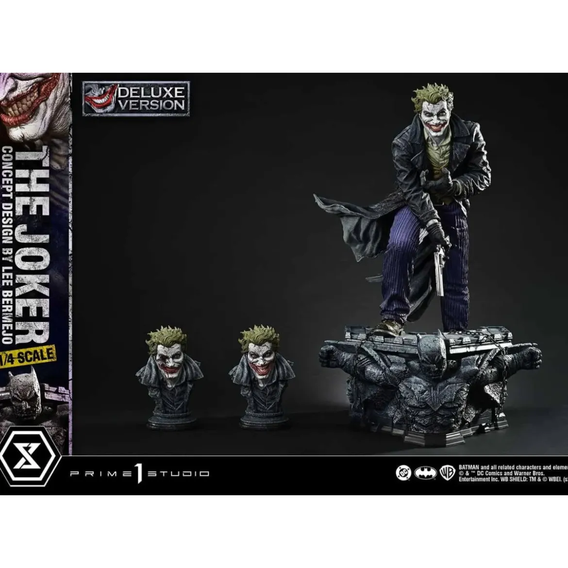 Prime 1 Studio - The Joker (Concept Design by Lee Bermejo) DX Bonus Version - Ultimate Premium Masterline Series 1/4