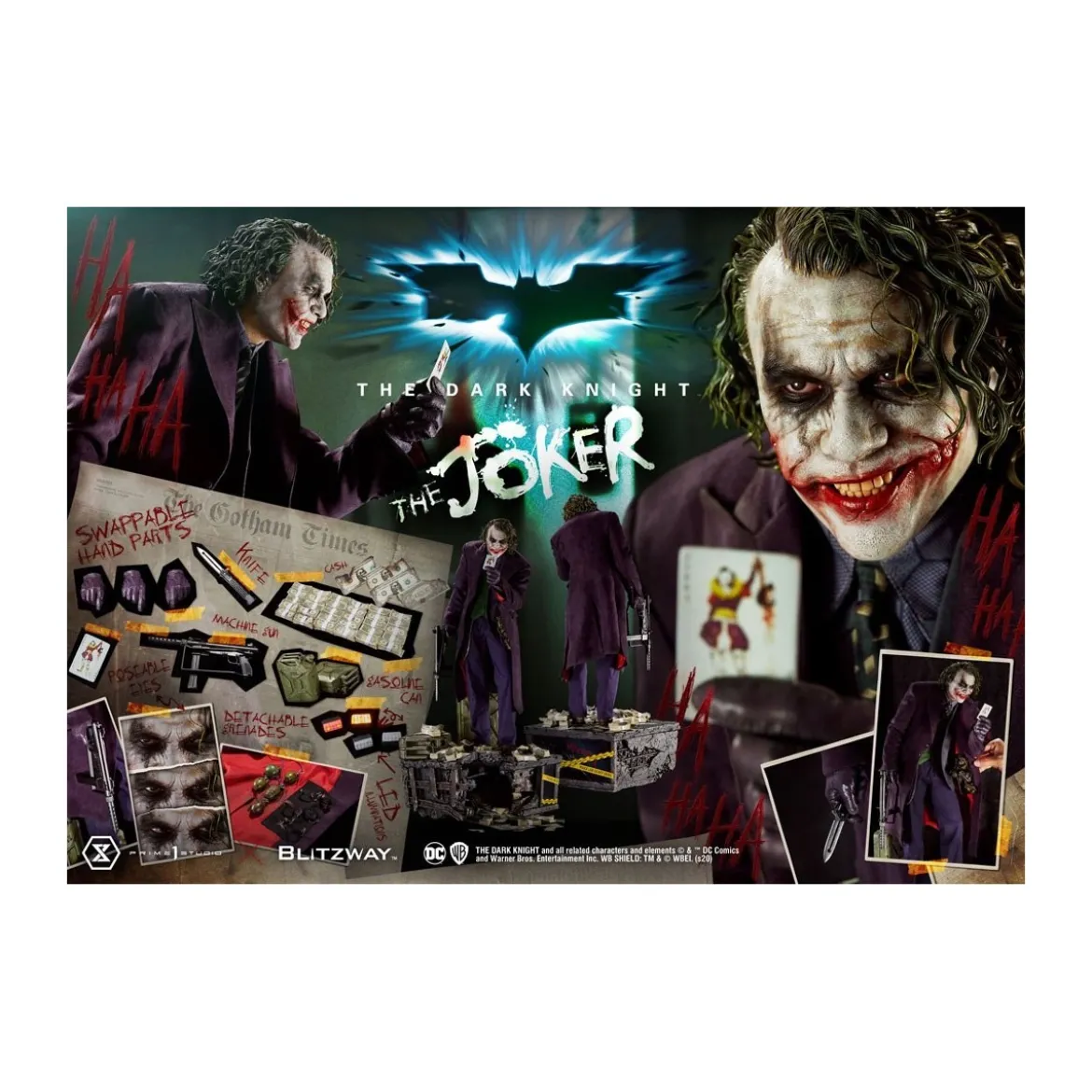 Prime 1 Studio - The Joker 1/3 - The Dark Knight
