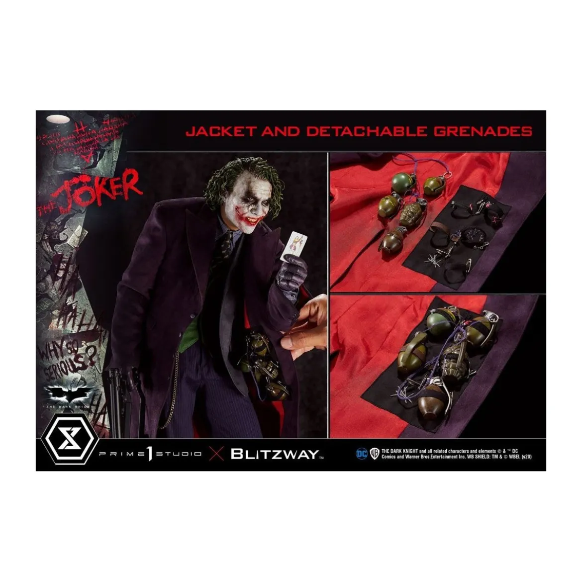 Prime 1 Studio - The Joker 1/3 - The Dark Knight
