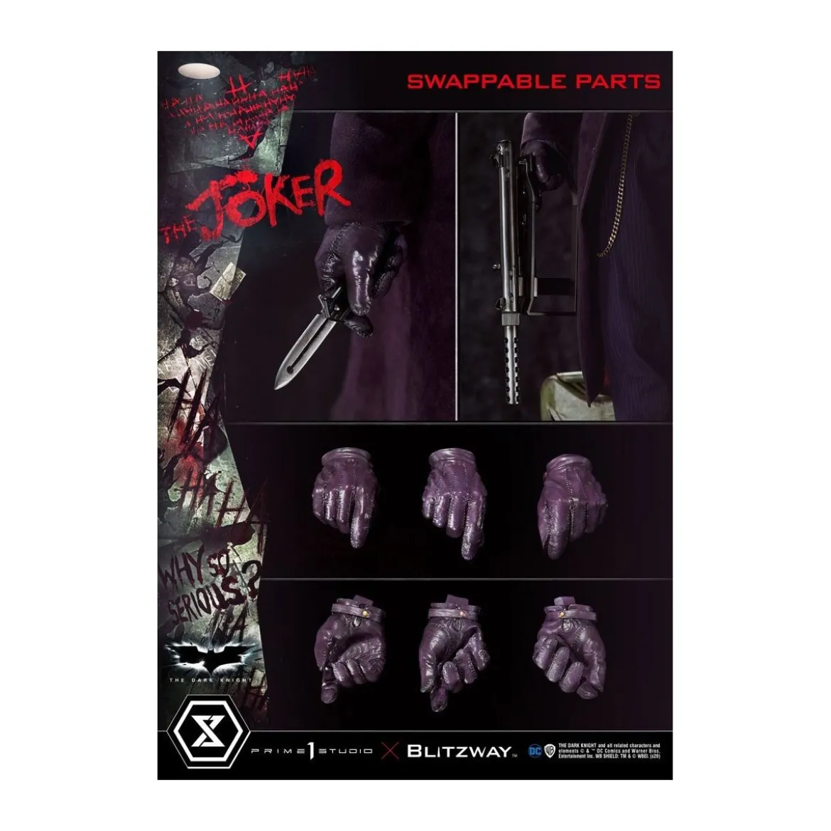 Prime 1 Studio - The Joker 1/3 - The Dark Knight