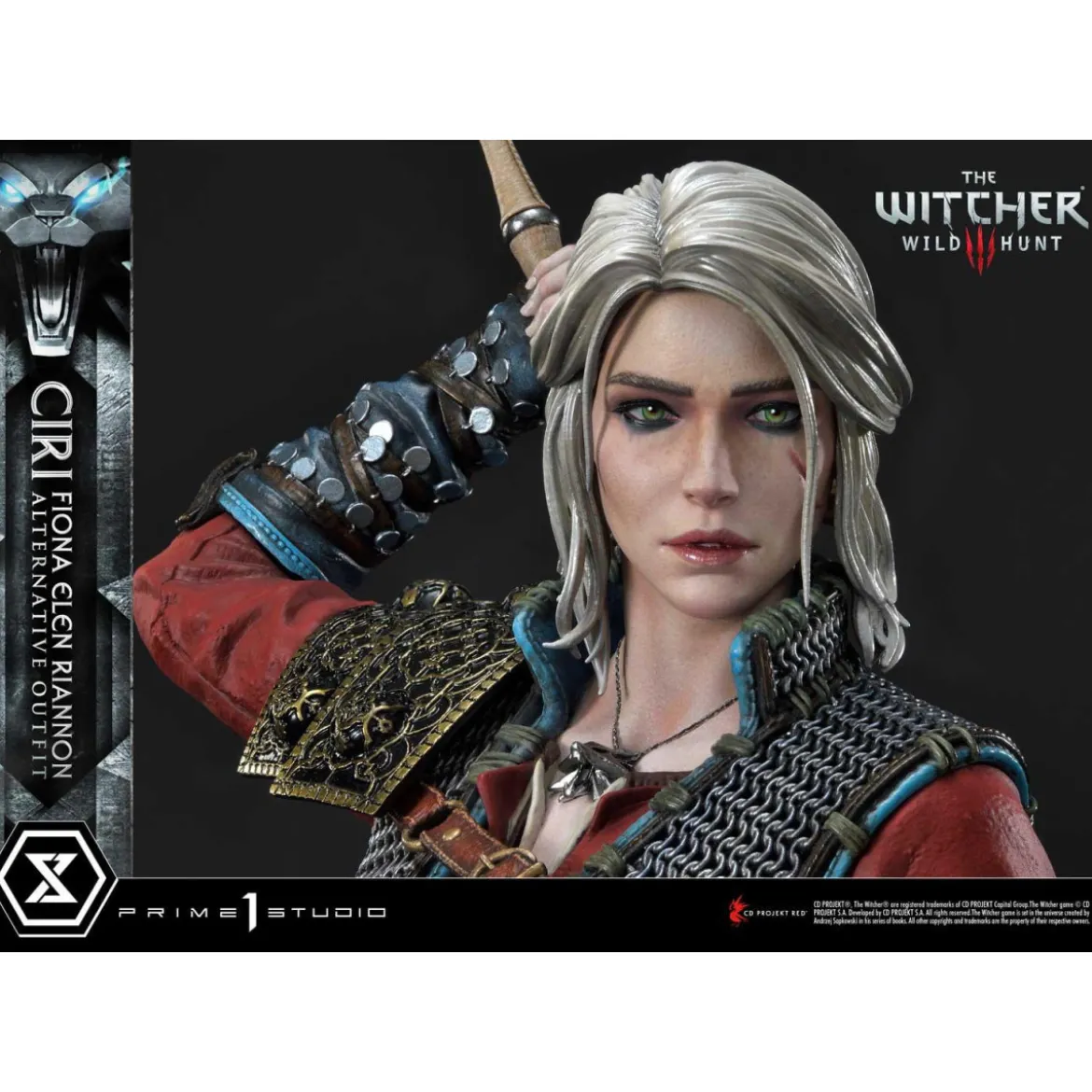 Prime 1 Studio - The Witcher 3: Wild Hunt - Ciri Fiona Elen Riannon Alternative Outfit DX Bonus Version Premium Masterline 1/4