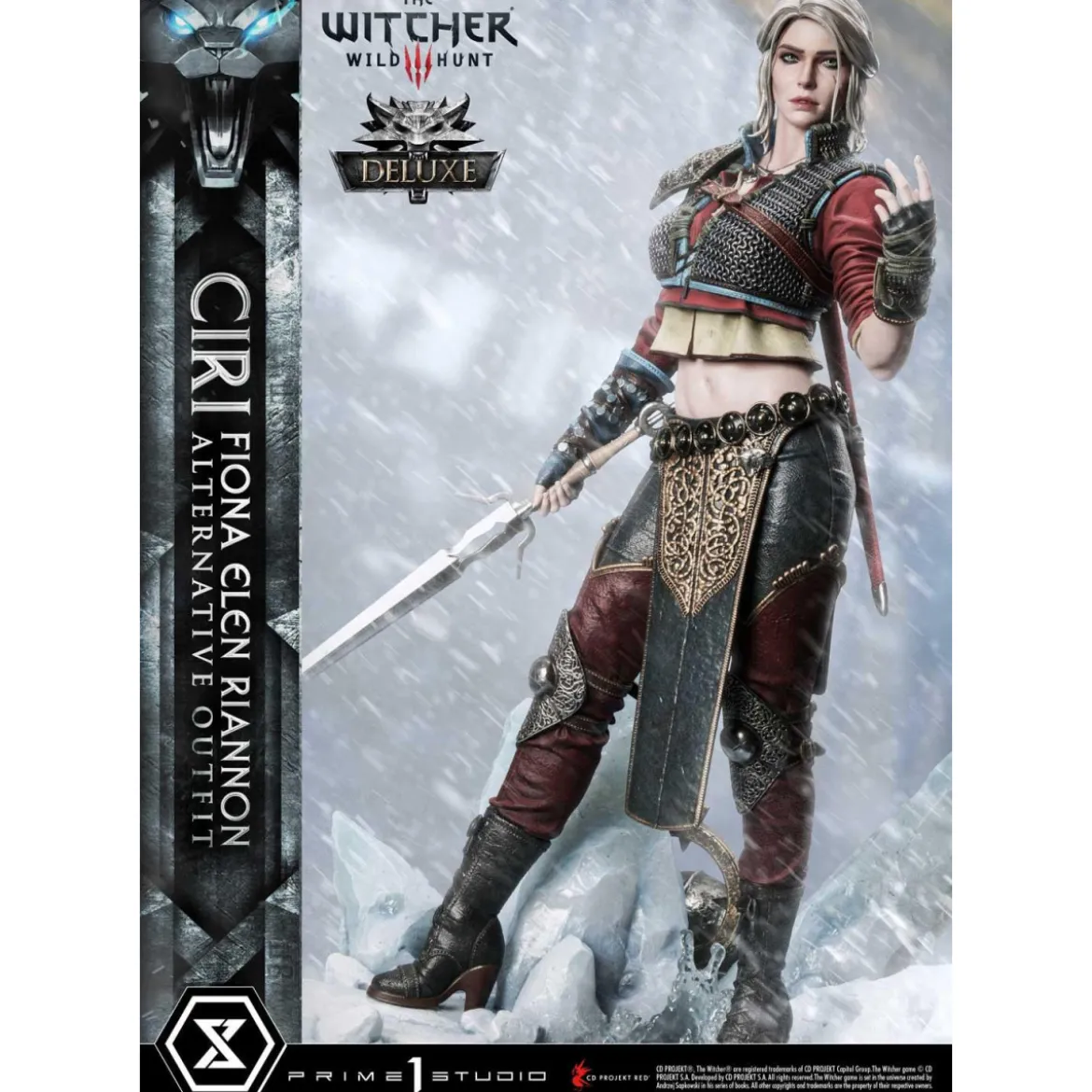 Prime 1 Studio - The Witcher 3: Wild Hunt - Ciri Fiona Elen Riannon Alternative Outfit DX Bonus Version Premium Masterline 1/4