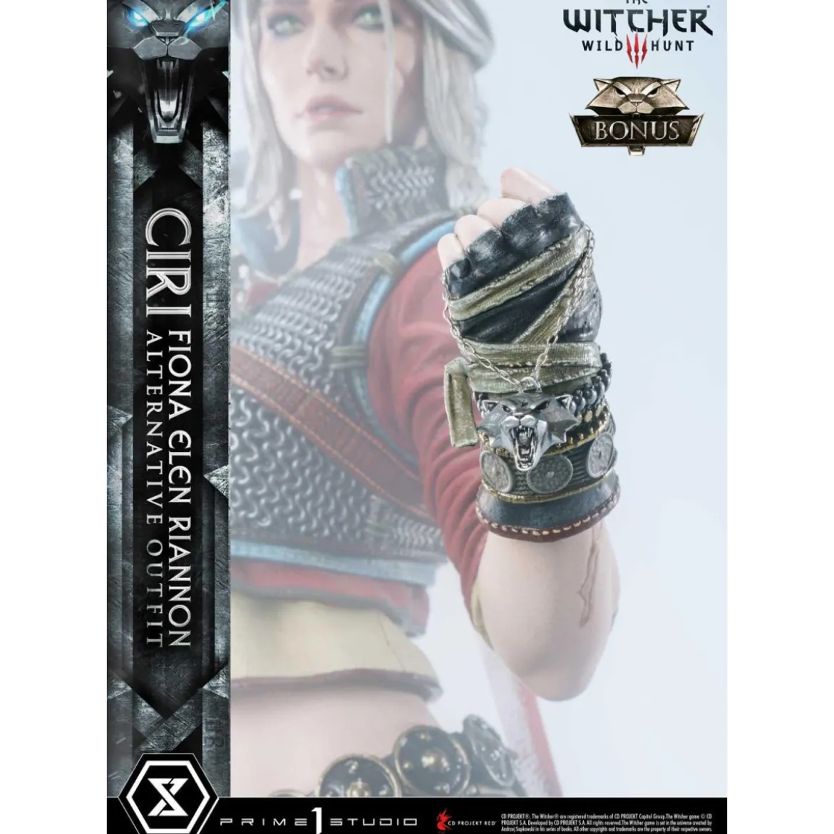 Prime 1 Studio - The Witcher 3: Wild Hunt - Ciri Fiona Elen Riannon Alternative Outfit DX Bonus Version Premium Masterline 1/4