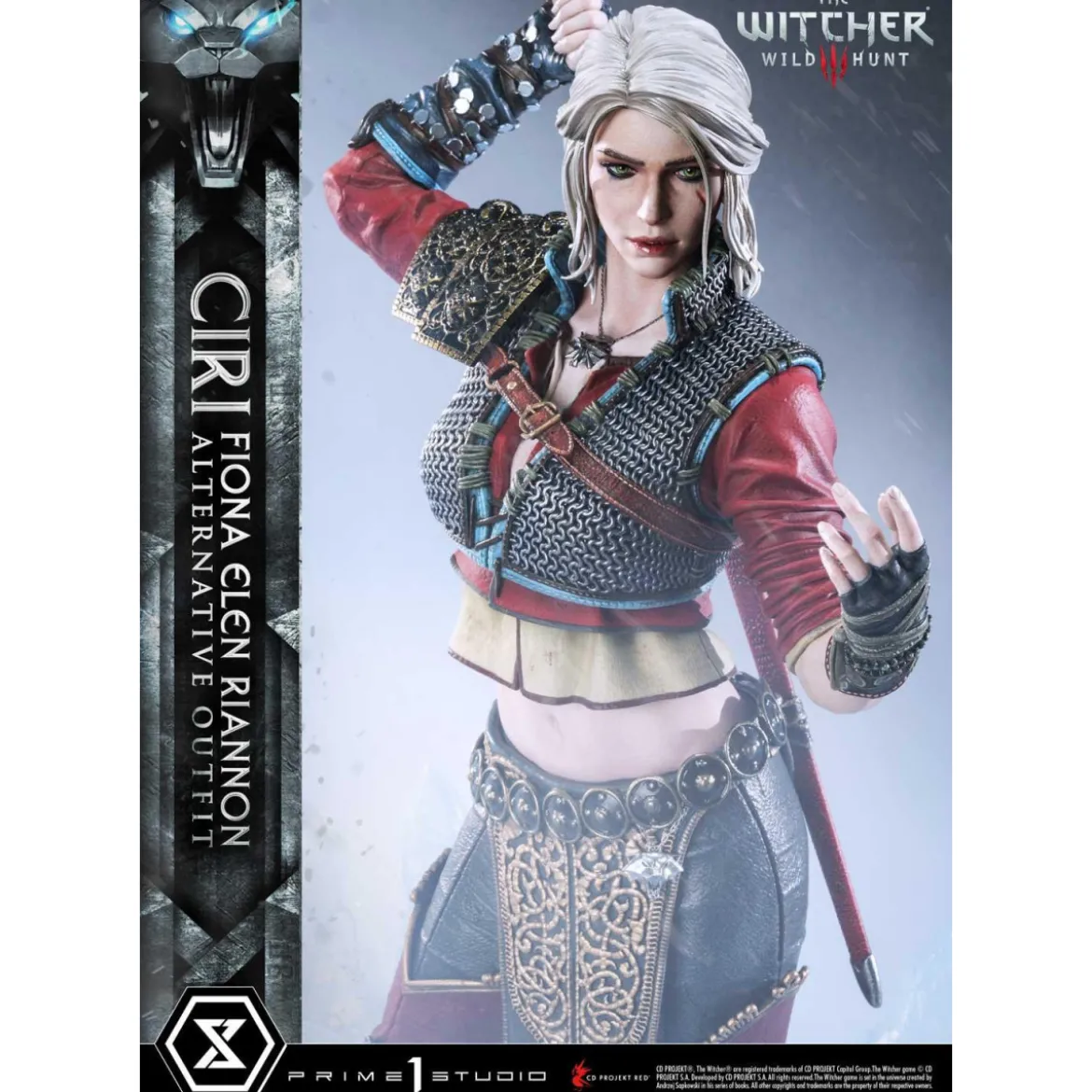 Prime 1 Studio - The Witcher 3: Wild Hunt - Ciri Fiona Elen Riannon Alternative Outfit DX Bonus Version Premium Masterline 1/4