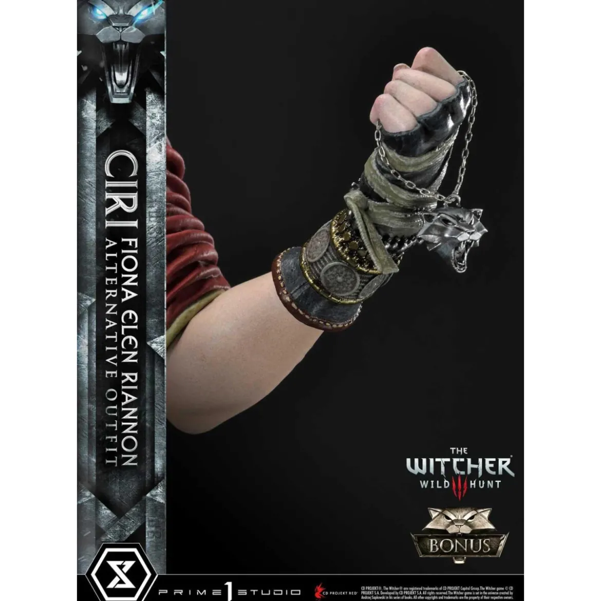 Prime 1 Studio - The Witcher 3: Wild Hunt - Ciri Fiona Elen Riannon Alternative Outfit DX Bonus Version Premium Masterline 1/4