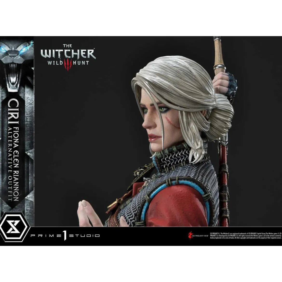 Prime 1 Studio - The Witcher 3: Wild Hunt - Ciri Fiona Elen Riannon Alternative Outfit DX Bonus Version Premium Masterline 1/4