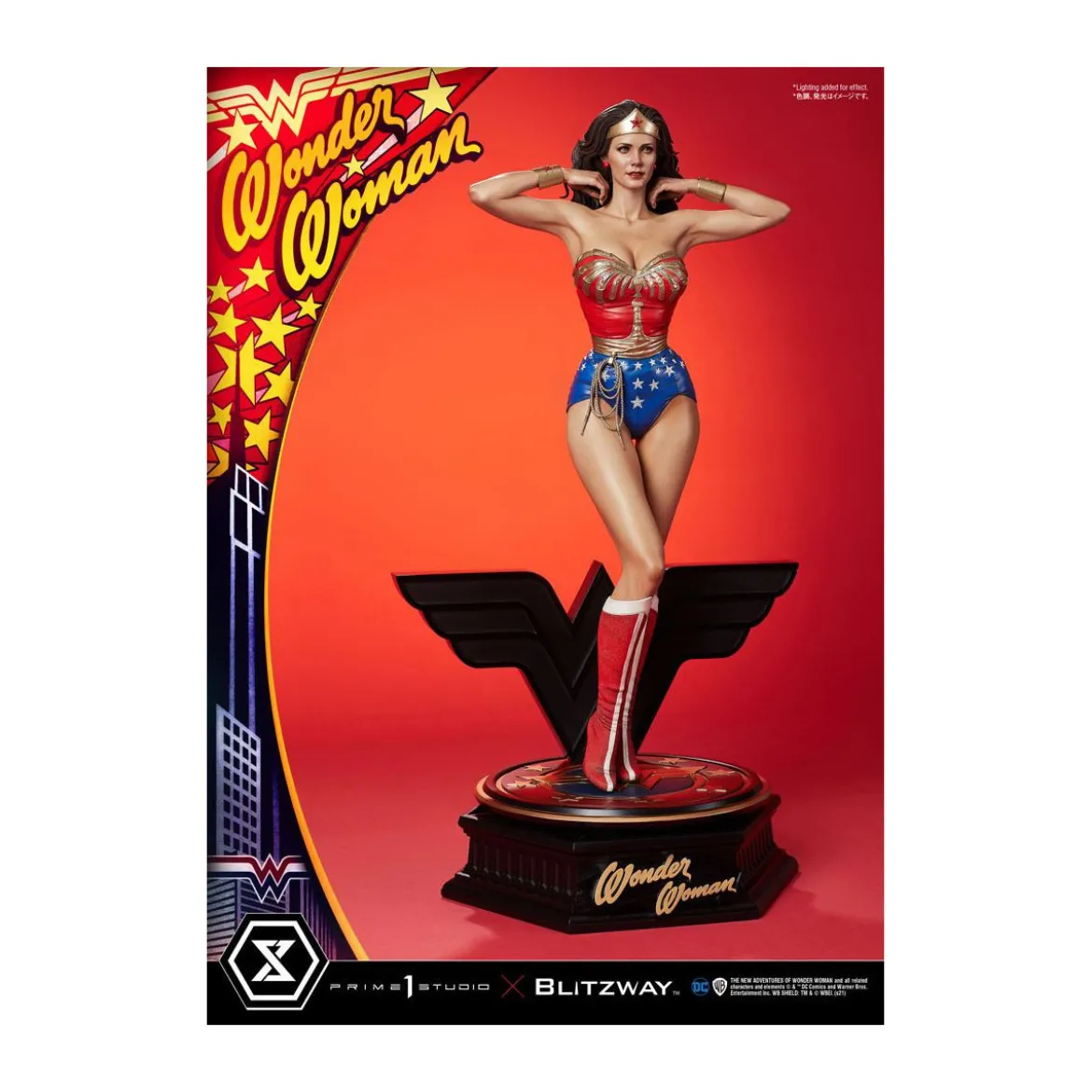 Prime 1 Studio X Blitzway DC Comics - Lynda Carter Wonder Woman 1975 1/3 Statue