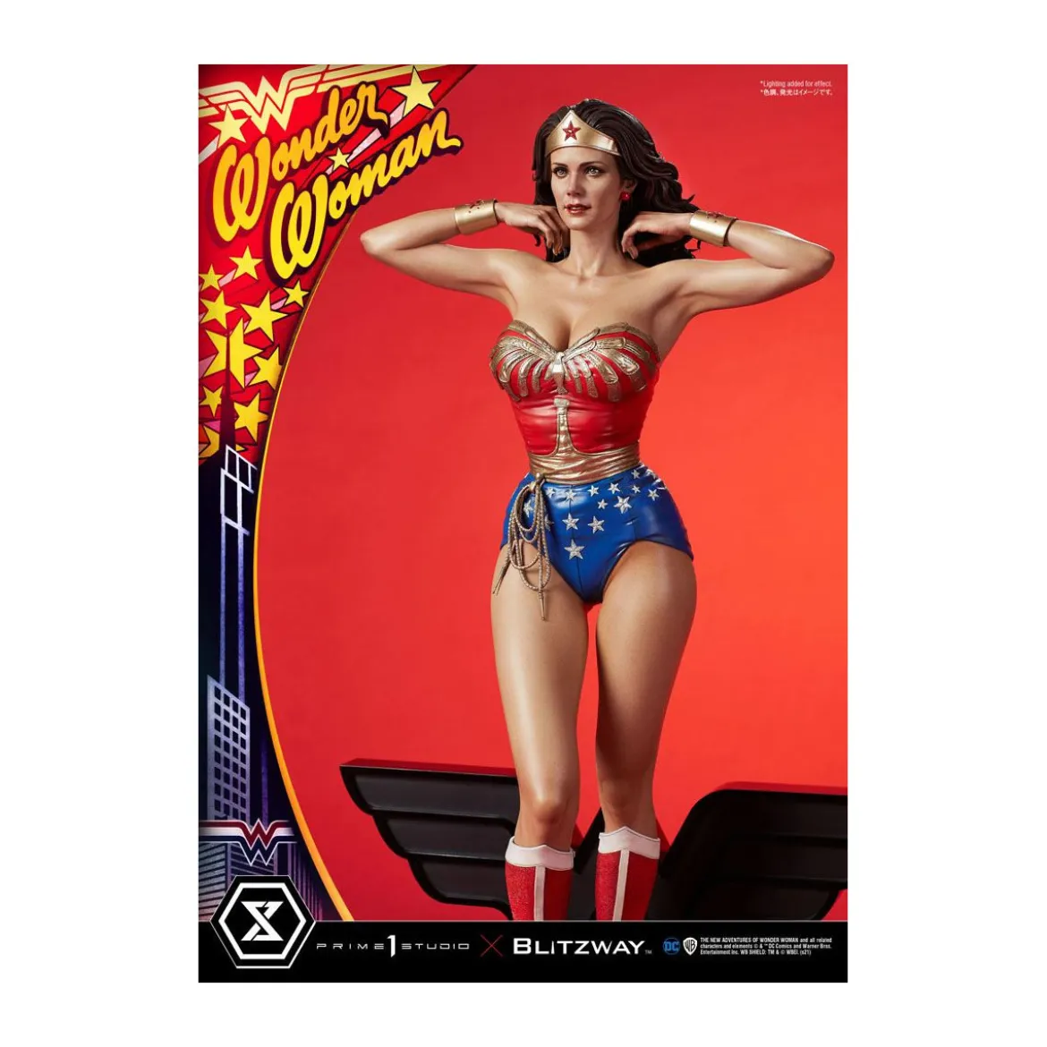 Prime 1 Studio X Blitzway DC Comics - Lynda Carter Wonder Woman 1975 1/3 Statue