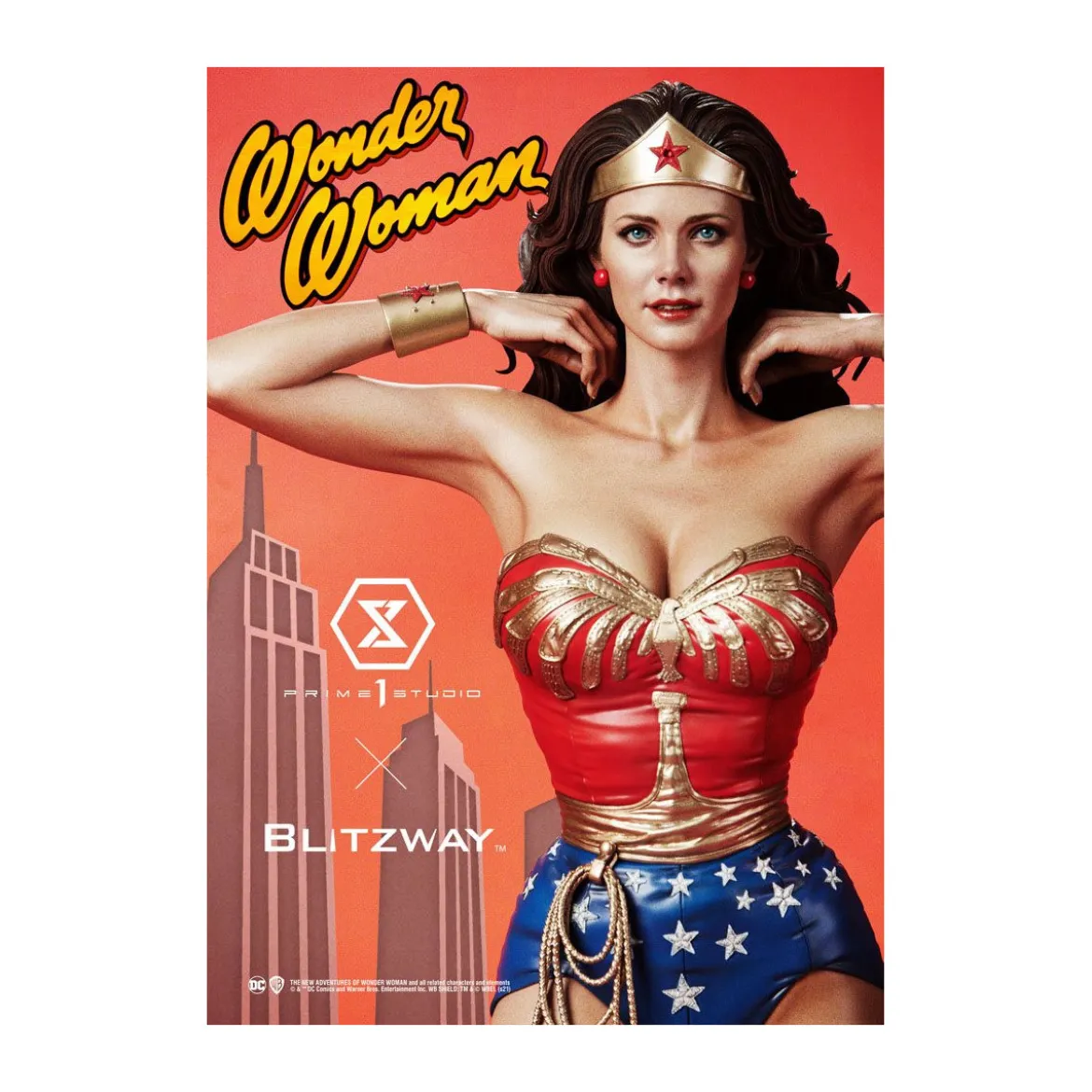 Prime 1 Studio X Blitzway DC Comics - Lynda Carter Wonder Woman 1975 1/3 Statue