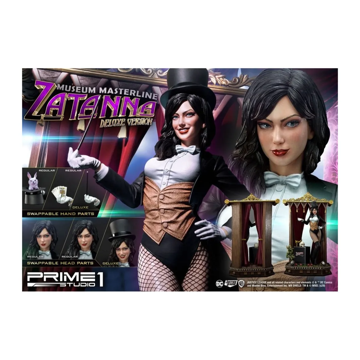 Prime 1 Studio - Zatanna Deluxe - Justice League Dark - DC Comics