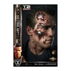 Prime 1 - Terminator 2 Judgment Day T-800 Final Battle Deluxe Bonus Version - Museum Masterline Series 1/3