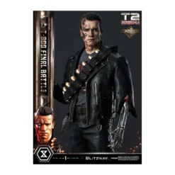 Prime 1 - Terminator 2 Judgment Day T-800 Final Battle Deluxe Bonus Version - Museum Masterline Series 1/3