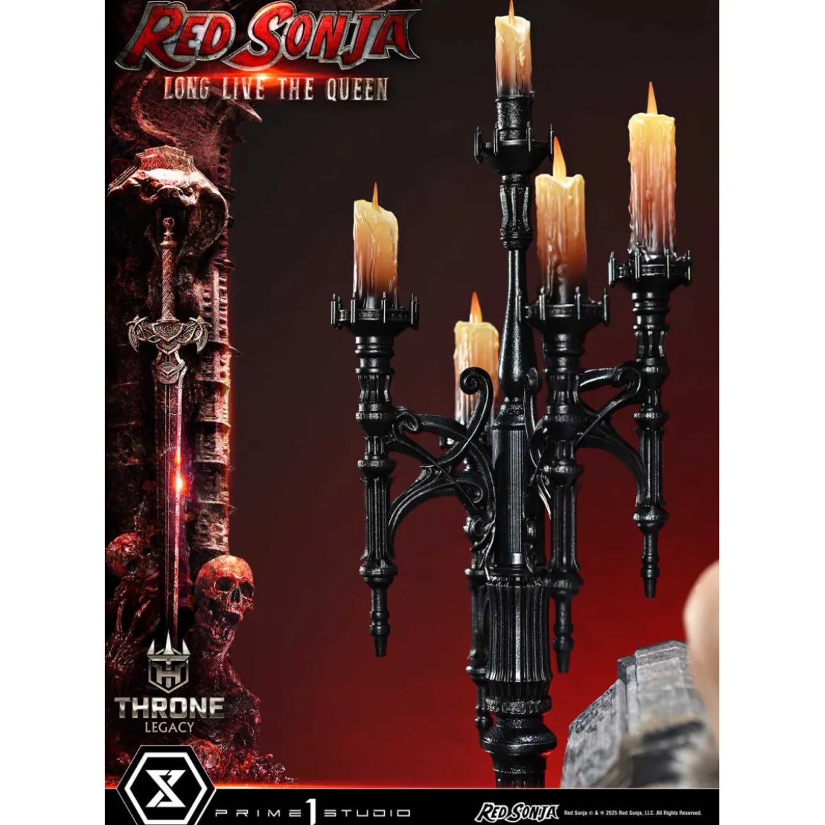 Prime 1 Throne Legacy Red Sonja Red Sonja : Long Live the Queen
