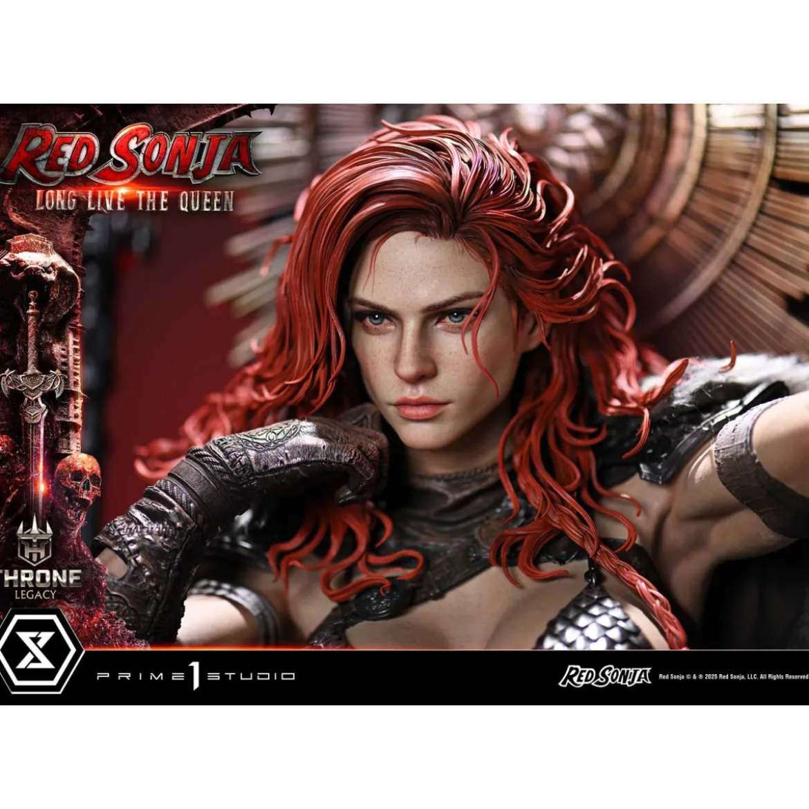 Prime 1 Throne Legacy Red Sonja Red Sonja : Long Live the Queen