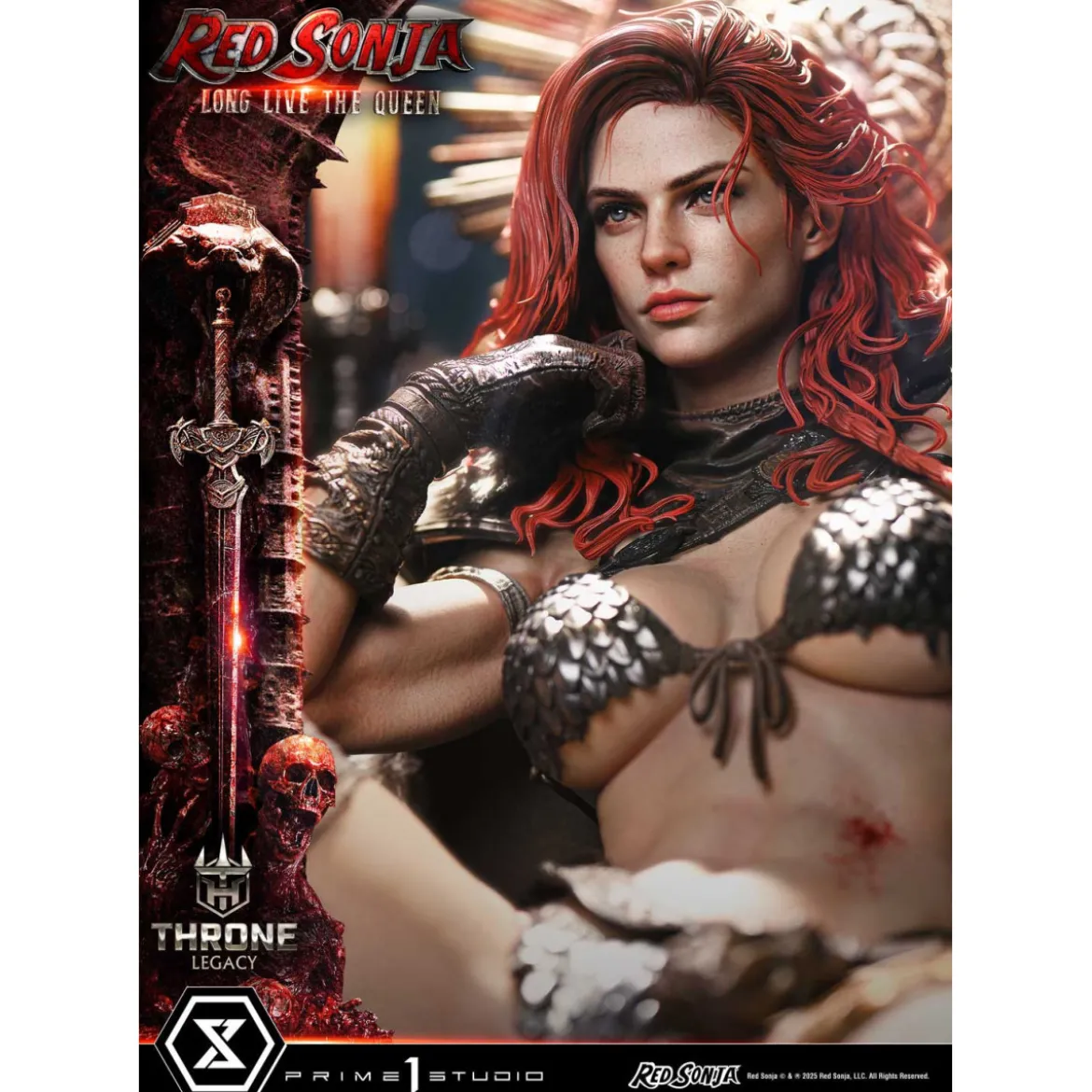 Prime 1 Throne Legacy Red Sonja Red Sonja : Long Live the Queen
