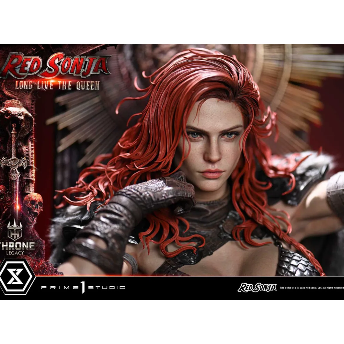 Prime 1 Throne Legacy Red Sonja Red Sonja : Long Live the Queen