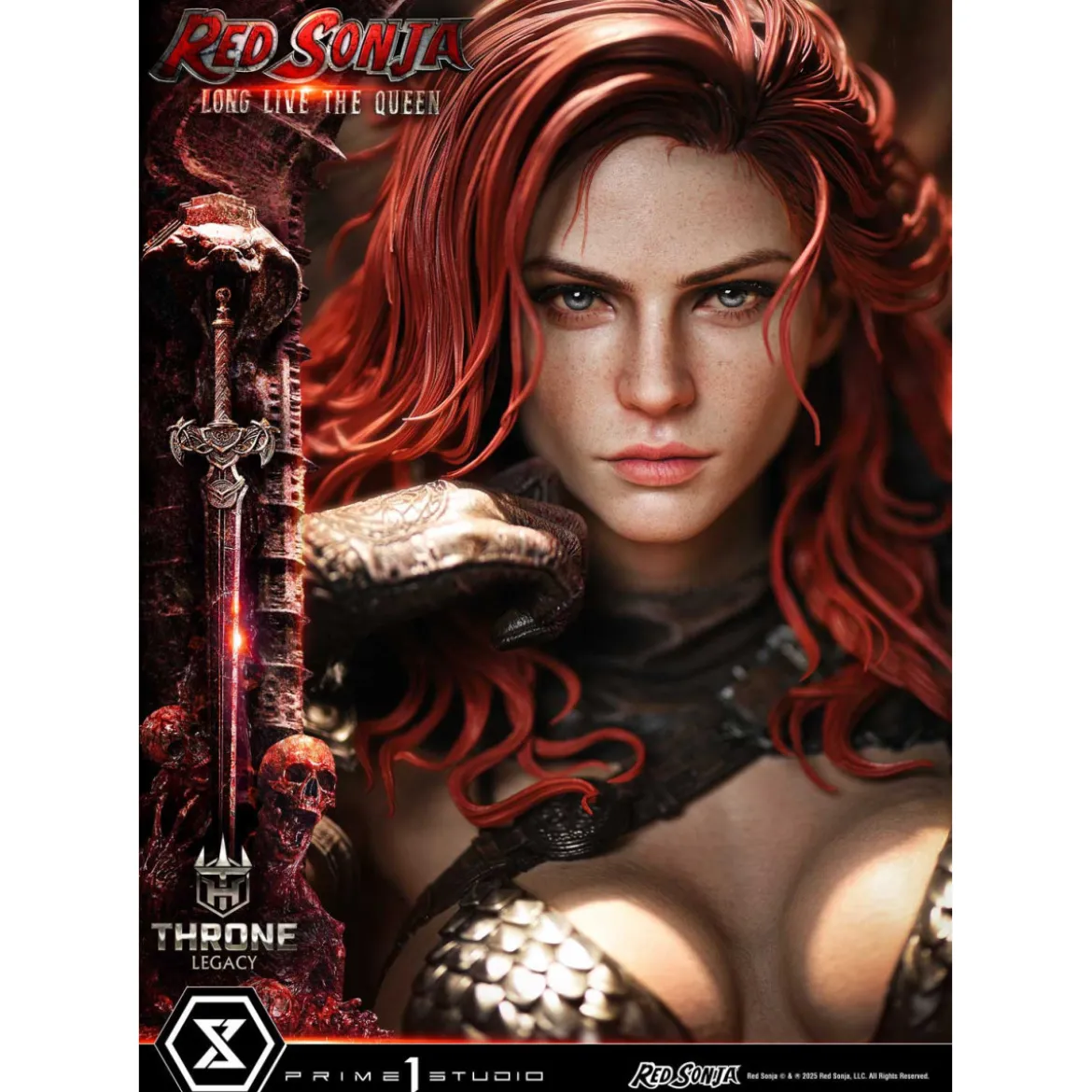 Prime 1 Throne Legacy Red Sonja Red Sonja : Long Live the Queen