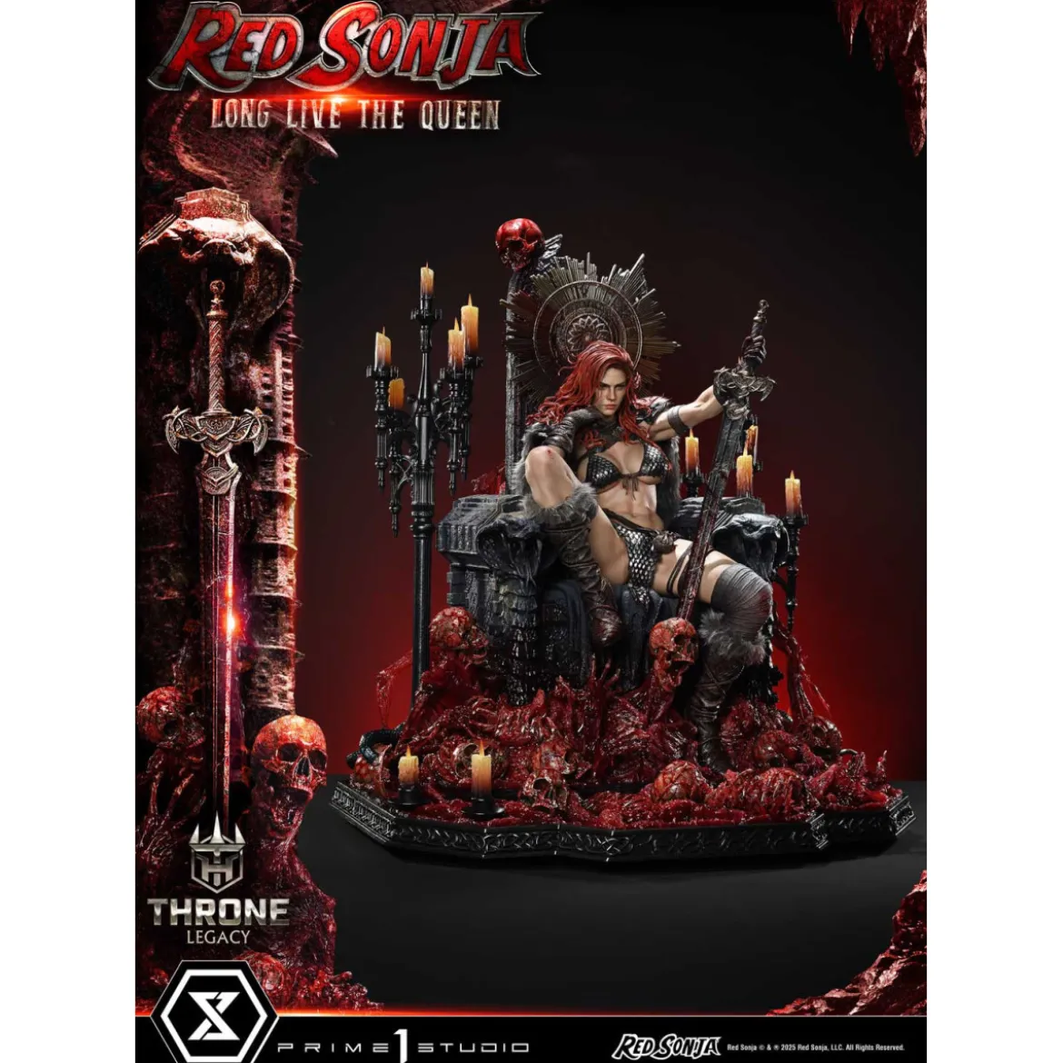 Prime 1 Throne Legacy Red Sonja Red Sonja : Long Live the Queen