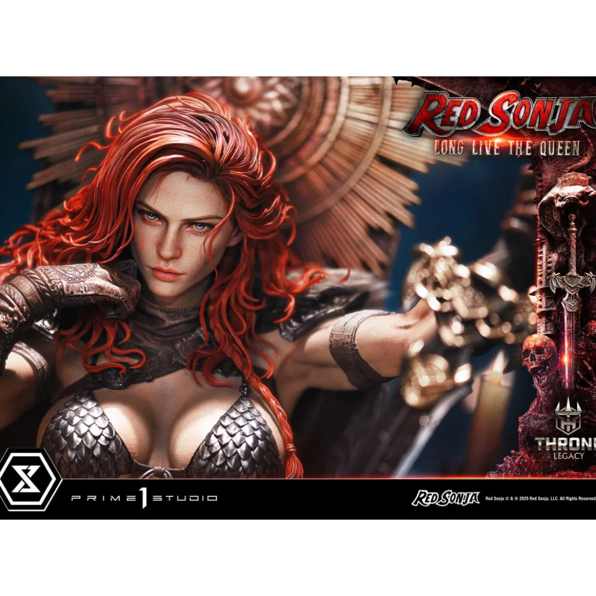 Prime 1 Throne Legacy Red Sonja Red Sonja : Long Live the Queen