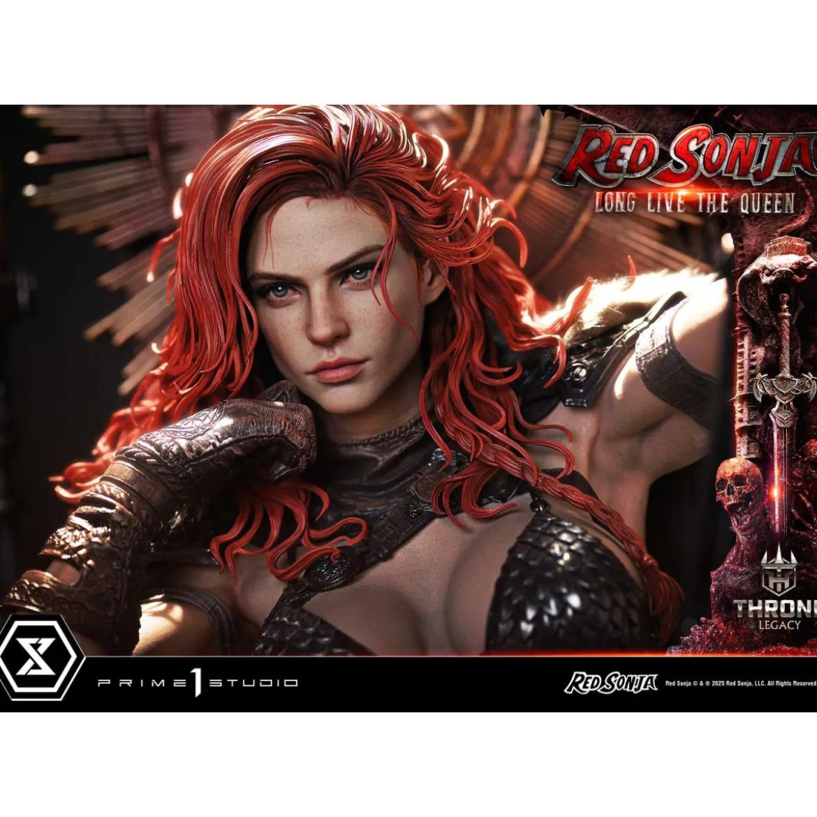 Prime 1 Throne Legacy Red Sonja Red Sonja : Long Live the Queen Bonus Version