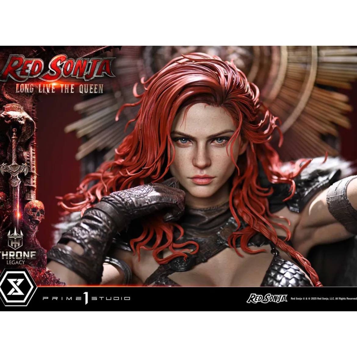 Prime 1 Throne Legacy Red Sonja Red Sonja : Long Live the Queen Bonus Version