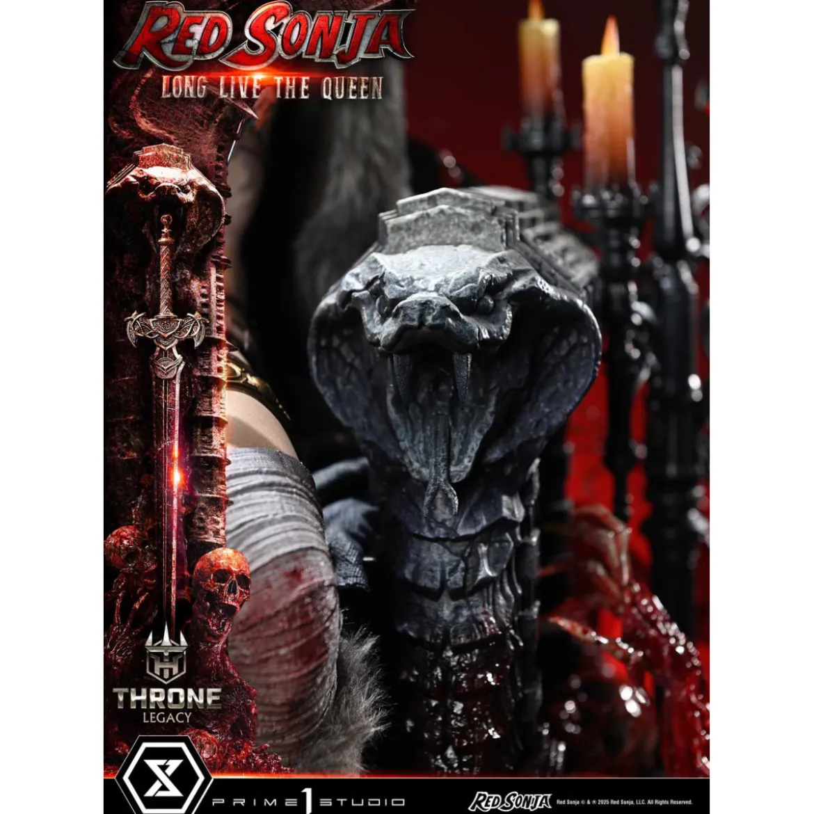 Prime 1 Throne Legacy Red Sonja Red Sonja : Long Live the Queen Bonus Version